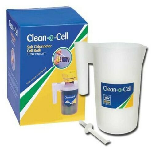 Clean A Cell Salt Cell Cleaning Jug Container Chlorinator Bath