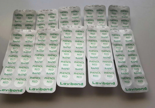 250 X Phenol Red Rapid PH Test Kit Tablets SWIMMING POOL SPA WATER REFILL STRIP