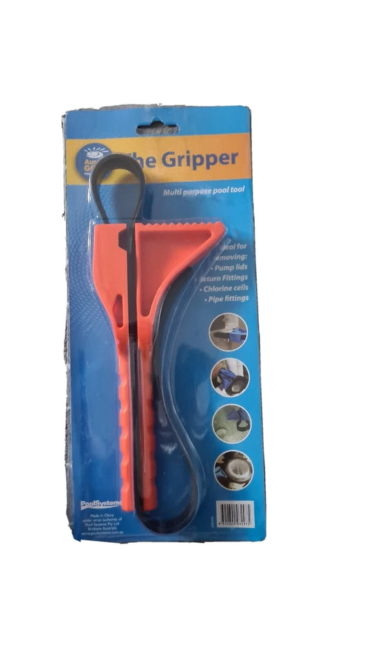 The Gripper Tool Open Pump Lids, Pipe Fittings, Chlorinator Cells, Pipe Unions