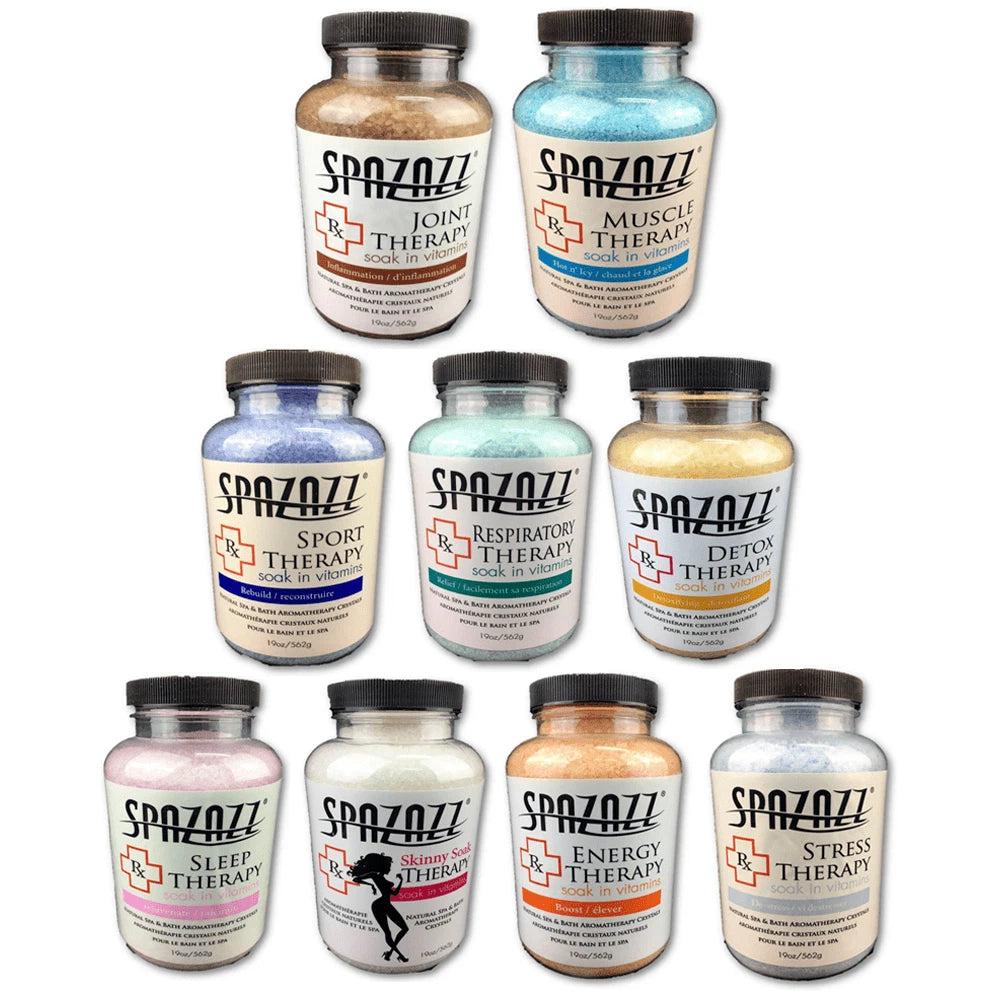 Spazazz RX Aromatherapy Crystals 562g for Spa, hot tub or bath