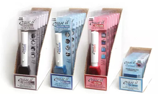Erase It -Easy Multi Stain Remover for Pools and Spas. Fits onto telescopic pole