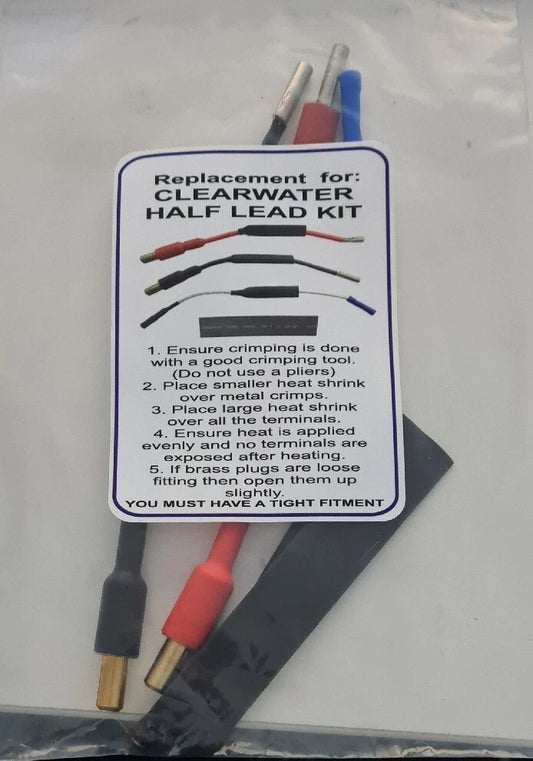 Clearwater B & C Series Half Lead Repair Kit cell chlorinator