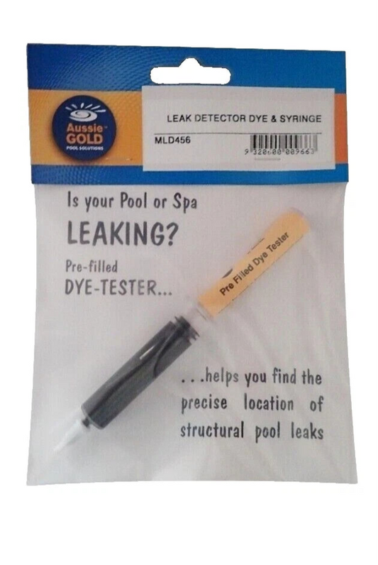 Pool Leak Detector Dye & Syringe Set  Spa Water Leak Fix Plumbing Dye