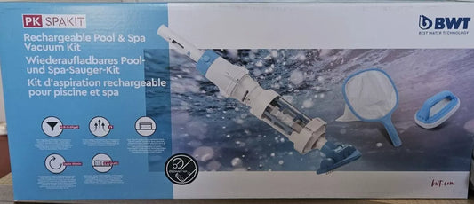 BWT PK SPAKIT rechargable small pool and spa vacuum kit cordless