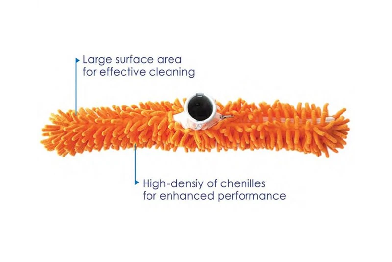 Aqua Fingers Waterco Microfibre Pool Broom Cleaning Cover Fibreglass Vinyl Glass