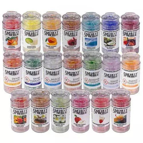 Spazazz Escape Bath spa beads Aromatherapy hot tub Crystals spa scents cartridge