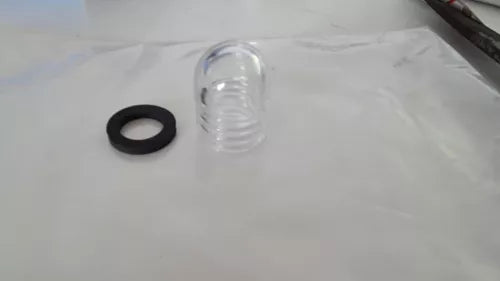 Clear Backwash Sight Glass and washer oring Pool Sand Filter MPV Davey Praher