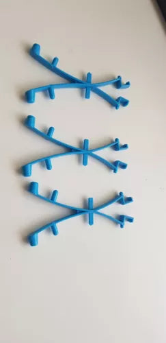 Wishbone Clip X Style 3 Pack - Pool Spa Telescopic Pole Heavy Duty Plastic
