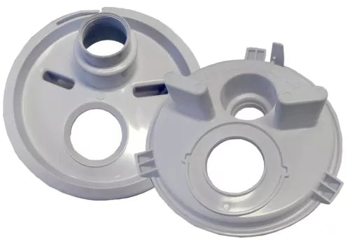 POOLRITE 2 HOLE S2500 MKII VAC PLATE SWIMMING SWIM POOL VACUUM FILTER LID COVER