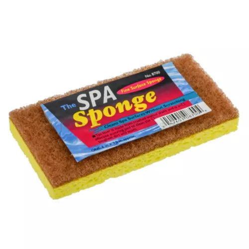 The Spa Sponge Non Scratch Natural Scouring Pad Spa Pool Cleaner Walnut shells