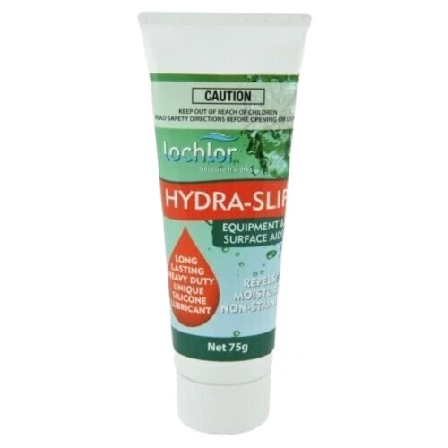 Lo-Chlor Hydra Slip Silicone Based Lubricant lube For Pools 75g Tube