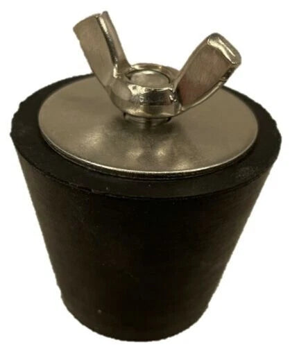 Tapered expansion plug 40mm rubber stainless steel bung pipe leak repair pool